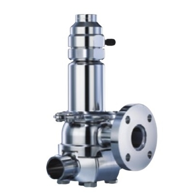 Van An Toàn LESER Type 485-Pneumatic lifting device H8-Inlet- Integrated pipework-connection Type 5034-Outlet- Flange connection